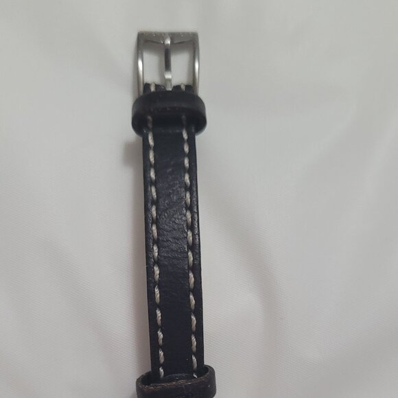 Silver Watch Michael Kors Black Band Ladies Vintage main image 8